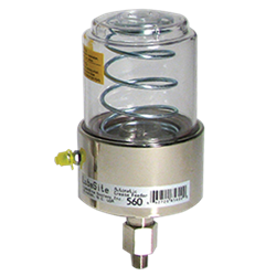 Bijur - LubeSite, 560, LubeSite 500, 6oz Grease Feeder NPT, Corrosion Resistant, Metal Base